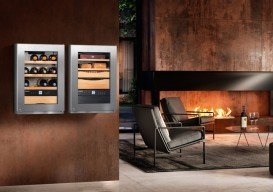 Отдельностоящий сигарный шкаф Liebherr ZKes 453 Humidor стеклопакет с УФ-фильтром/нержавеющая сталь ZKes 453-20 001