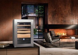 Отдельностоящий сигарный шкаф Liebherr ZKes 453 Humidor стеклопакет с УФ-фильтром/нержавеющая сталь ZKes 453-20 001