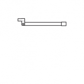 Откидная решетка Geberit Publica с амортизаторами нержавеющая сталь 552201000