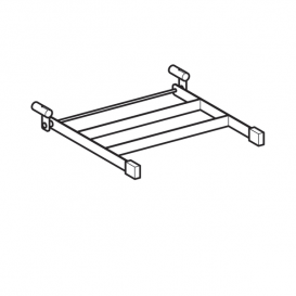 Откидная решетка Geberit Publica с амортизаторами нержавеющая сталь 552201000