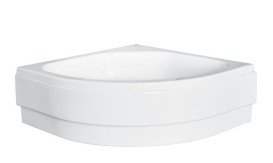 Панель для душового піддону Besco Diper II 80х80 см білий OAD-80-II