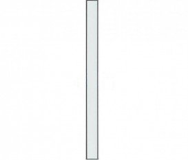 Панель для слива TECE TECEdrainline для душевого трапа прямая стеклянная 1000 мм белый 601091