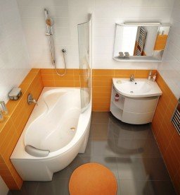 Панель для угловой ванны правая Ravak A Rosa 95 160 R фронтальная акрил CZ58100A00