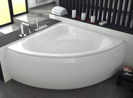 Панель для ванни Besco Mia 120 см санітарний акрил білий OAM-120-NS