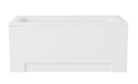 Панель для ванны Besco Talia 130 см передняя санитарный акрил глянцевый белый OAT-130-PD