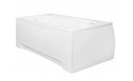 Панель для ванни Besco універсальна 170х70 см передня + бічна акрил глянцевий білий #OAP-170-UNI