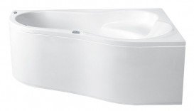 Панель для ванни PoolSpa Leda фронтальна R правая 150 см до ванни без рами акрил білий PWODH10OP000000