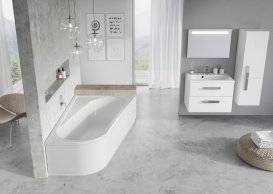 Панель для ванны Ravak Chrome 160x105 L фронтальная левосторонняя акрил белый CZA5100A00