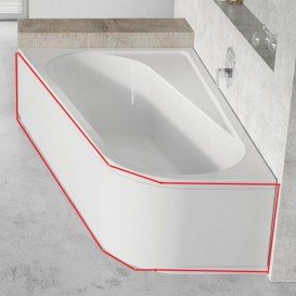 Панель для ванны Ravak Chrome 170x105 R фронтальная правосторонняя акрил CZA4100A00
