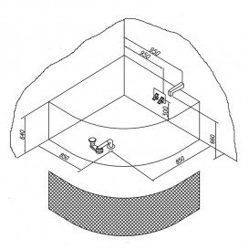 Панель Kolpa San Dolores 130 см фронтальна біла 565490