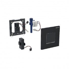 Панель смыва для писсуара Geberit Sigma 30 электронная чёрный/хром глянцевый/чёрный 116.037.KM.1