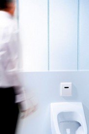 Панель смыва для писсуара TECE TECEplanus Urinal 6 V-Batterieс инфракрасным датчиком нержавеющая сталь белый матовый 9242354