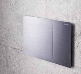 Панель смыва для унитаза Geberit Sigma70 двойной смыв нержавеющая сталь 115.620.FW.1