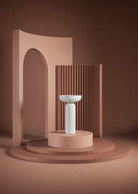 Пьедестал для раковины Artceram Jolie керамика белый JOC001 01;00