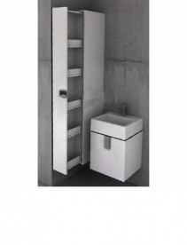 Пенал боковой Kolo Twins карго белый глянец 88463000