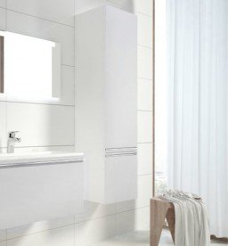 Пенал бічній Ravak Clear SB 400 R ДСП / МДФ білий / білий X000000763