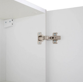 Пенал для ванной Аквародос Америна подвесной 40х30х150 см правый МДФ кашемир АР000134986