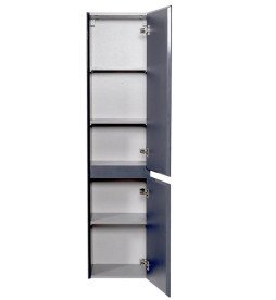 Пенал для ванной Аквародос Элит UNI подвесной 36х31х165 см МДФ графит глянец АР000049087