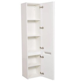 Пенал для ванної кімнати Аквародос Інфініті підвісний 35х26х165 см ДСП/МДФ білий АР000039658