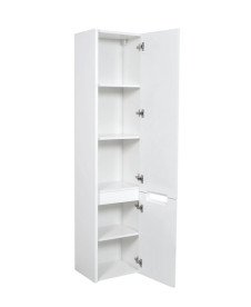 Пенал для ванної кімнати Аквародос Rimini підвісний 40х35х165 см правий ДСП/МДФ білий мат АР000025885