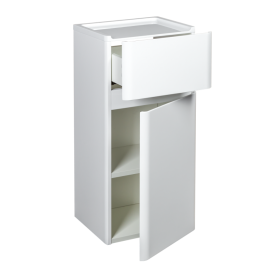 Пенал для ванної Devit Fly підвісний 35Х75 см МДФ білий глянець 0030120W