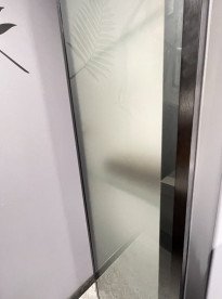 Пенал для ванной Fancy Marble Barbados 3 38х28х172 см ДСП/МДФ серый 30317013200