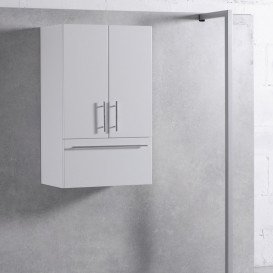 Пенал для ванної Fancy Marble підвісний 60х40,4 см МДФ/ДСП білий 31110012200