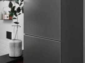 Пенал для ванної Hansgrohe Xevolos E 40х37х176 см петлі зліва сланцево-сірий матовий/сланцево-сірий 54220770