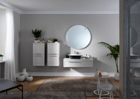 Пенал для ванної Kolpa-san Blanche B 923 45.4х91.8 см ДСП з 3D плівкою білий 514110