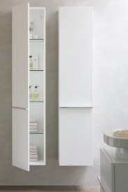 Пенал для ванної Laufen Case 35x33,5x165 см петлі праворуч МДФ білий H4020220754631