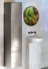 Пенал для ванної Laufen Sonar 32х32х159, 4 см петлі зліва МДФ/ДСП титан H4054910340421