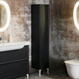 Пенал для ванной Laufen The New Classic 32х32х160 см петли справа ДСП/шпон черненый дуб H4060620856281