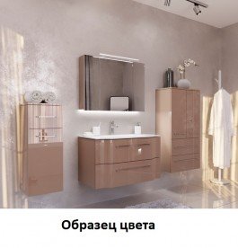 Пенал для ванної Marsan Alexandra 35х160 см МДФ капучино Alexandra35х160cappuccino