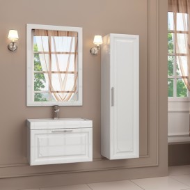 Пенал для ванной Marsan Patricia 152x35x35 МДФ белый Patricia152x35x35белый