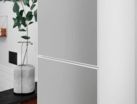 Пенал для ванної підвісної Hansgrohe Xevolos E 40х37х176 см петлі праворуч матовий білий/білий 54221320