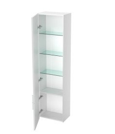 Пенал для ванної кімнати Ravak SB 400 Clear II L підвісний ДСП/МДФ білий X000001649