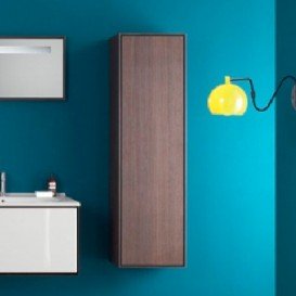 Пенал підвісний Hatria SLIDING wood system 260x400x1000 горіх YXPH92