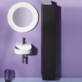 Пенал подвесной Laufen Boutique 30х30х180 см ЛДСП/МДФ темный дуб H4091311502511