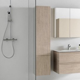 Пенал подвесной Laufen Pro S 35х33,5х165 см петли слева МДФ светлый дуб H4831210954791