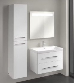 Пенал Villeroy & Boch Avento 35х40,4х176 см петли слева МДФ с акриловым покрытием стекло белое A89400B4