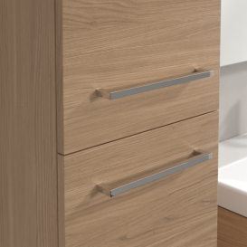 Пенал Villeroy & Boch Avento 35х40,4х176 см петлі ліворуч МДФ з акриловим покриттям вяз друкарський A89400PN