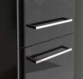 Пенал Villeroy & Boch Avento 35х40,4х176 см петли справа МДФ с акриловым покрытием стекло черное A89401B3