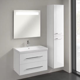 Пенал Villeroy & Boch Avento 35х40,4х176 см петли справа МДФ с акриловым покрытием стекло белое A89401B4