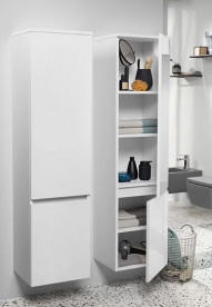 Пенал Villeroy & Boch Legato 40x155х35 см петлі праворуч МДФ/ДСП білий глянсовий B73001DH