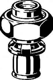 Переход на резьбовые соединения Viega Fonterra 1236 20 бронза никелированная 614638