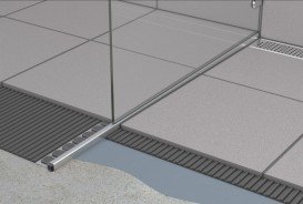 Перехідна панель для підлоги ACO ShowerStep 990 мм права полірована нержавіюча сталь 9010.72.64