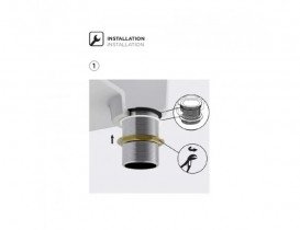 Переходник  к измельчителю пищевых отходов Teka TR 50/550/750 94629140