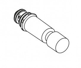 Перемикач для змішувача Tres на 2 споживачі хром 29955304
