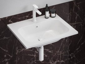 Переливна кришка для раковини Ravak пластик білий X01807