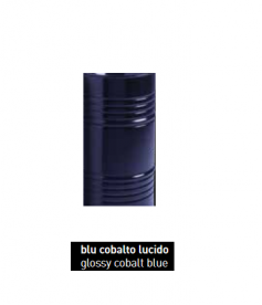 Пісуар підлоговий Kerasan Artwork Groove з кріпленням блакитний кобальт глянсовий 473077